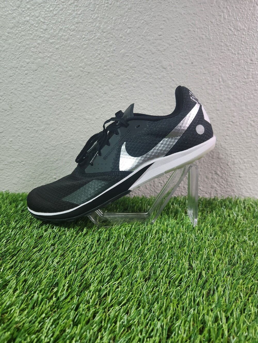 Nike Rival XC 6 Cross-Country Spikes Mens 11.5 Black Dark Smoke Grey DX7999-001